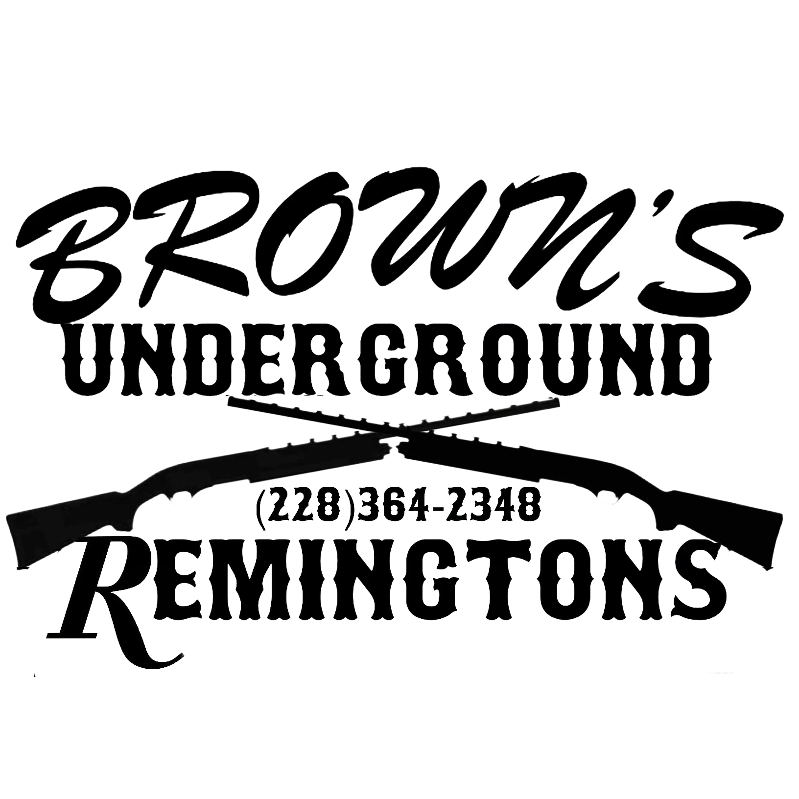 Brown's Underground Remingtons | (228) 364-2348 | Gulf Coast Mississippi | Kiln | Bay St Louis | Poplarville | Picayune | Waveland | Diamondhead